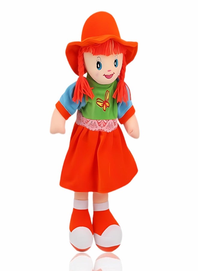 Fun4you Soft Doll -Dolls for Girls,Toy | Valentine Day Gift for Him & Her | Stuffed Toys | Age 5 to 10 Years (Carrot Orange, 50 Cm) - Image 1